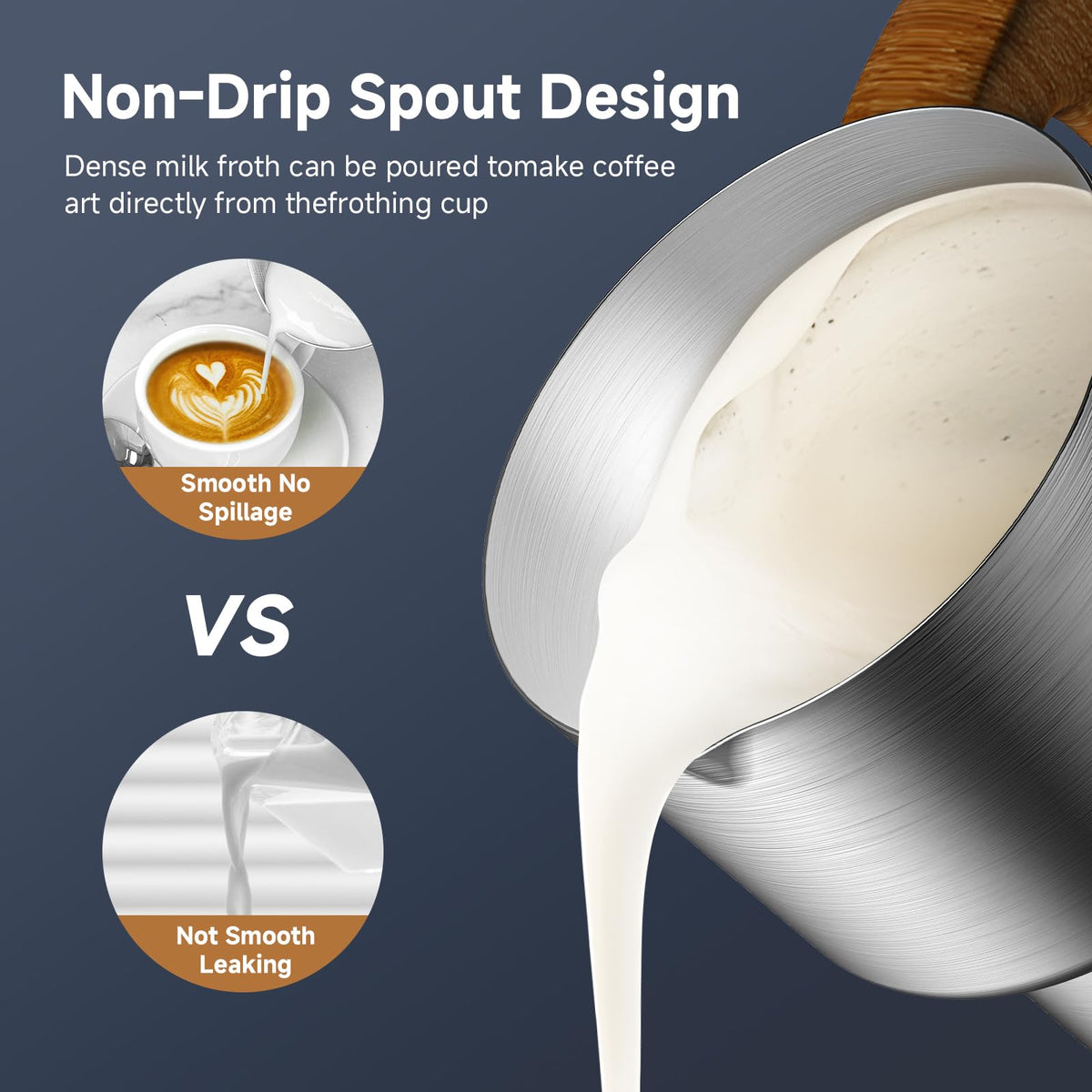 8-in-1 Milk Frother and Steamer R9327