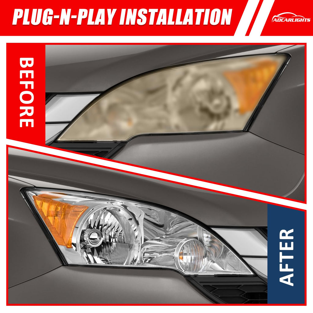 Honda Cr-V Halogen Headlight T30992