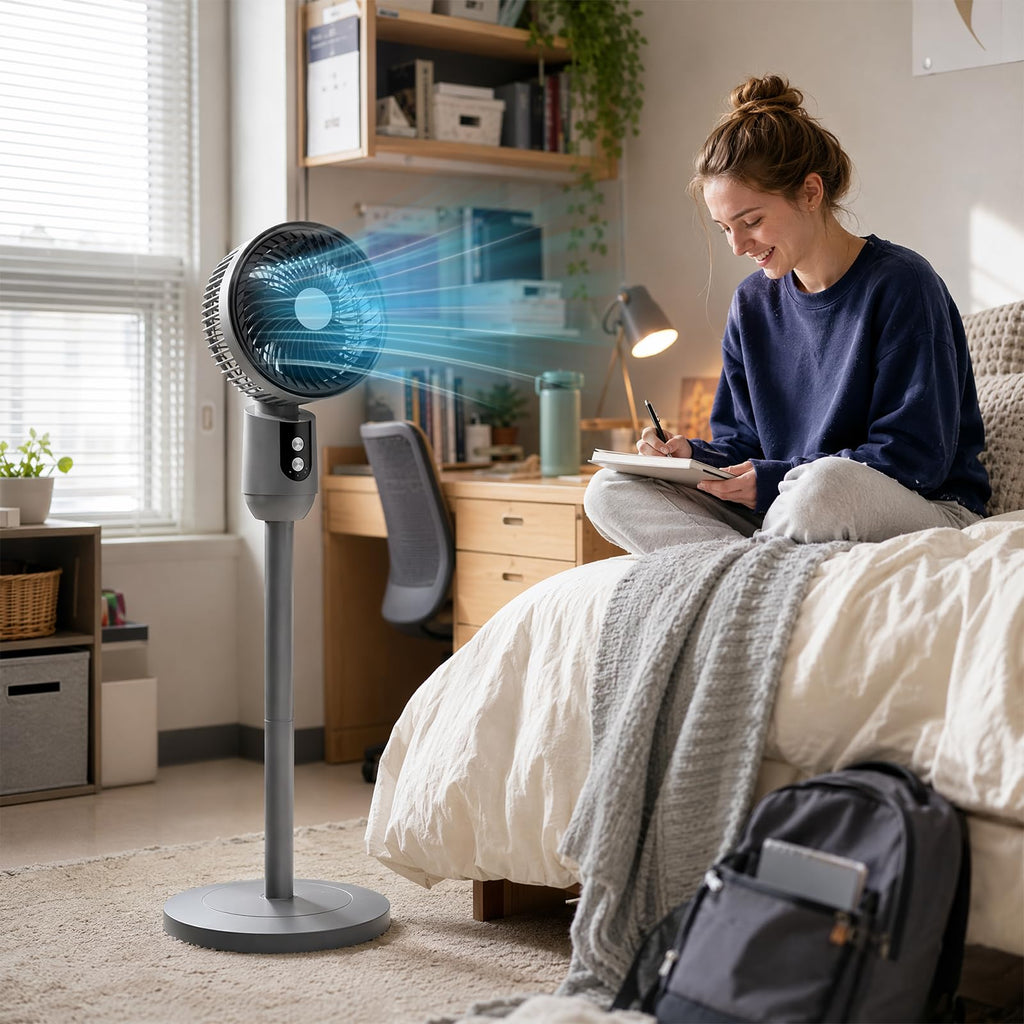 Super Quiet Adjustable Pedestal Fan S5732