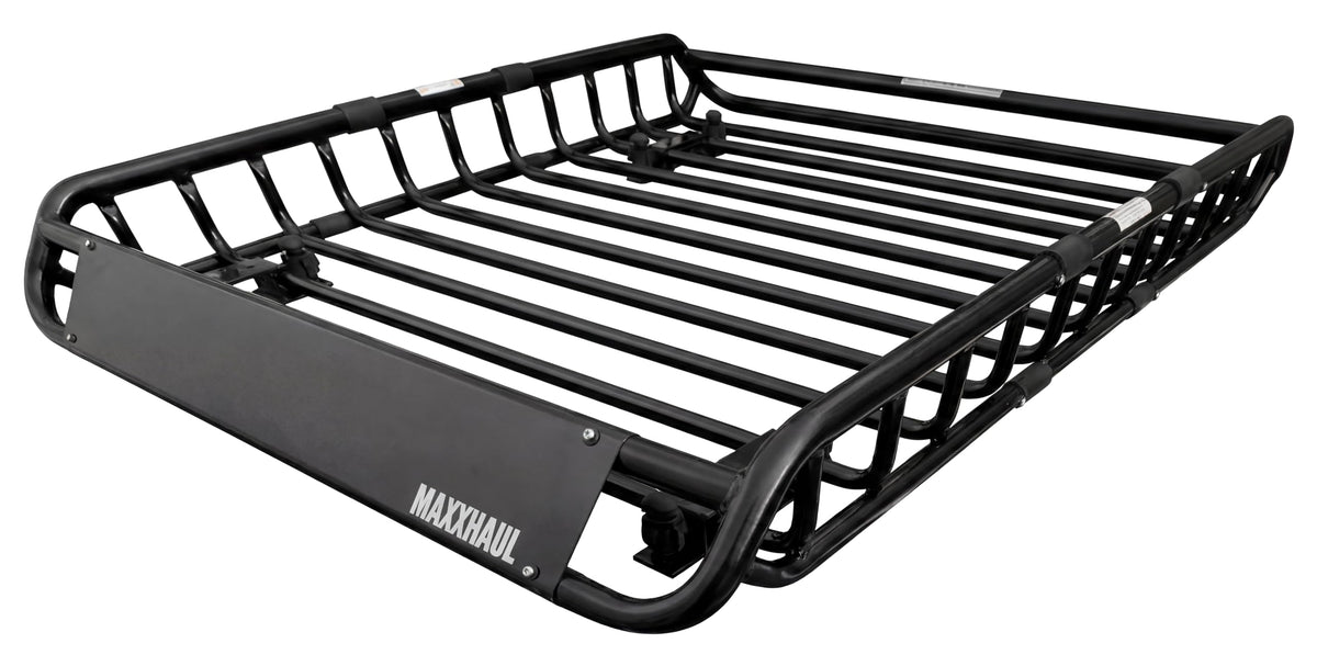 Steel Roof Rack Cargo Basket, 46" x 36" x 4.5", 150 lb Capacity R850