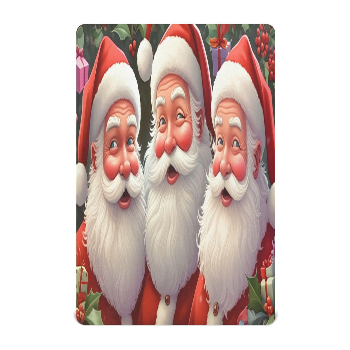 Santa Crib Sheet 52" x 28" E70829