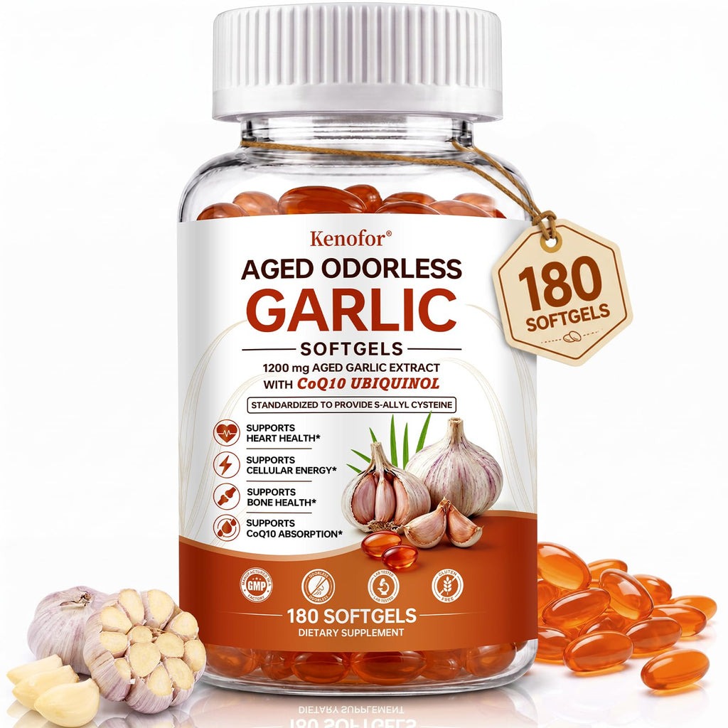 Aged Garlic Extract Softgels 1,200 mg 180 Softgels X737611