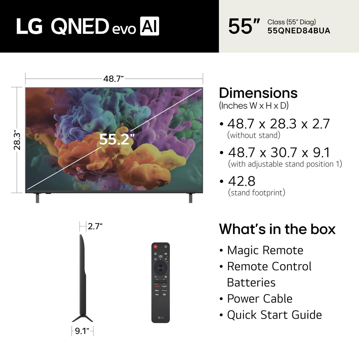 55-Inch Mini LED 4K Smart TV C273