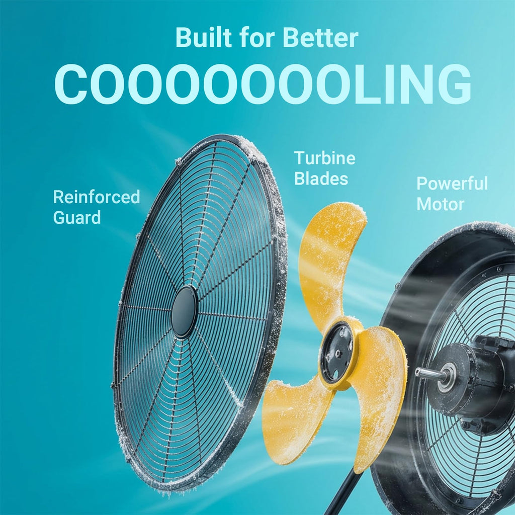 18" Brushless Cordless Floor Fan Z201255