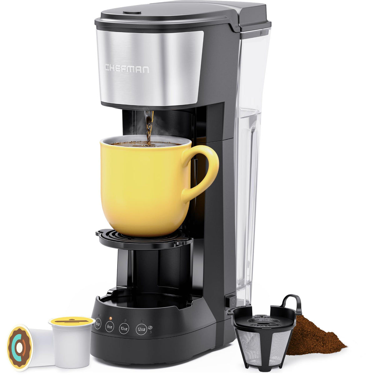 Single Serve Coffee Maker with 40oz Water Reservoir Q494