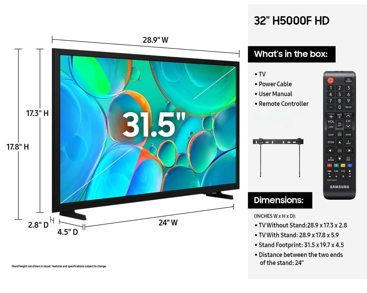 32-Inch HD Smart TV T7320