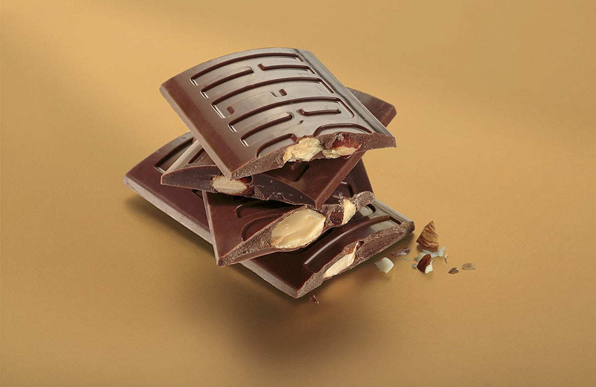 Chocolate Candy Bar with Almonds, 36 Count Z1527