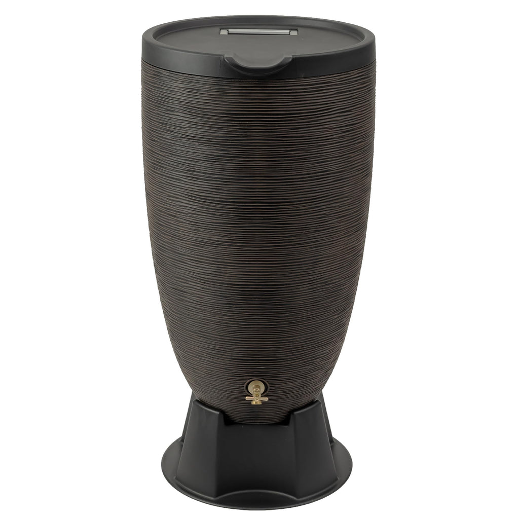 50-Gallon Rain Barrel with Stand and Removable Lid V856