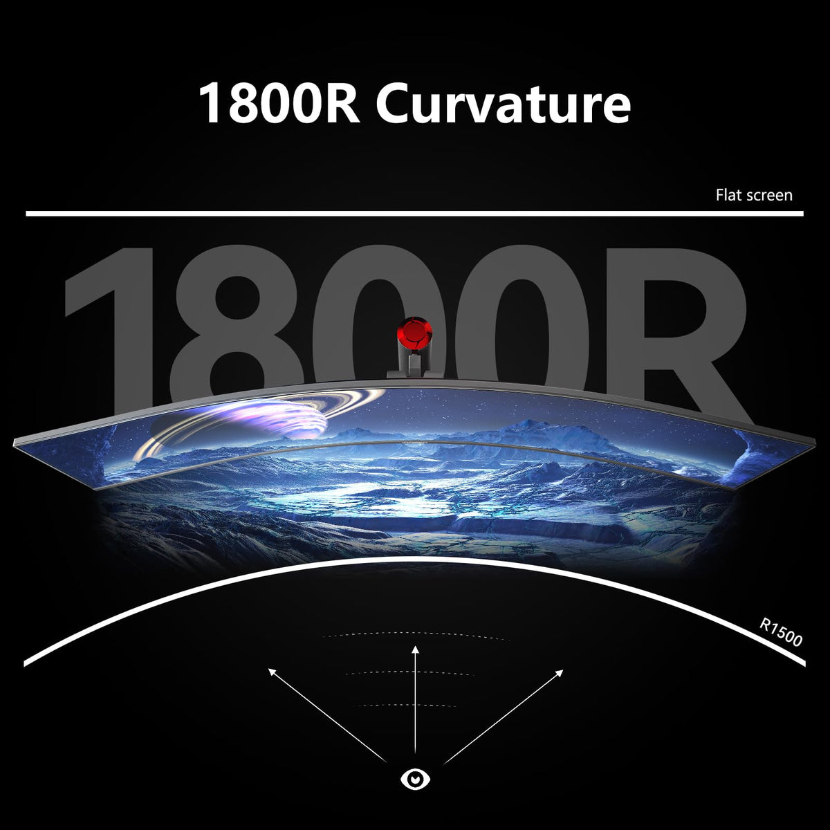 49" Curved Ultrawide Gaming Monitor 144Hz H5927