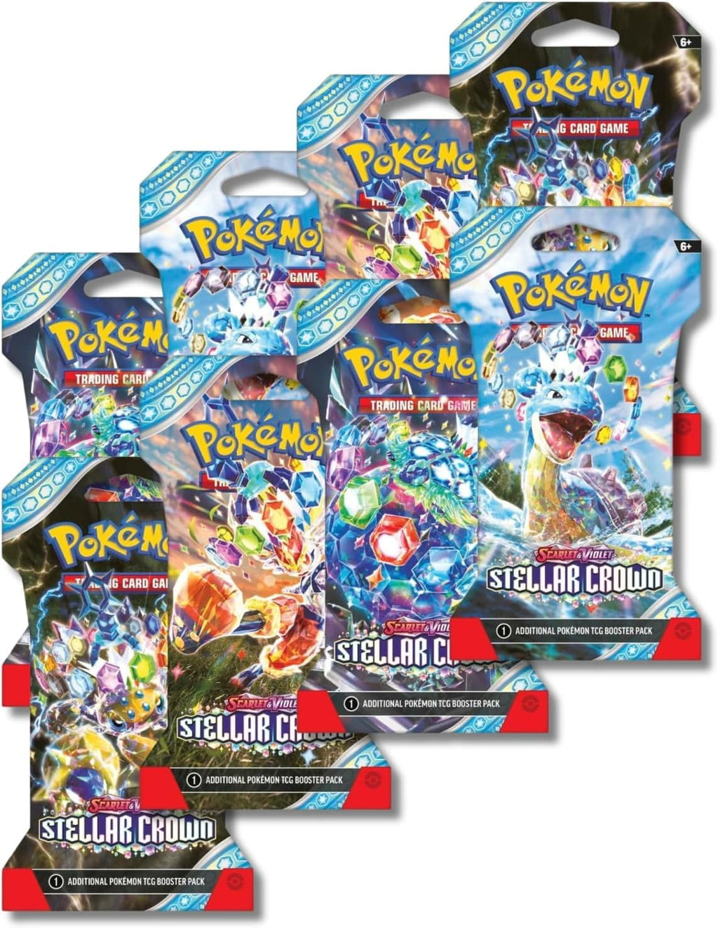 Pokemon TCG 8 Boosters Packs (80 Cards) B931