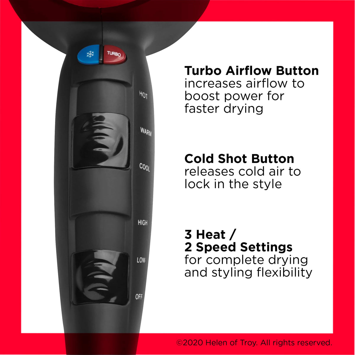 1875 Watts Fast Dry Hair Dryer G7179