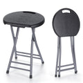 2 Pack 18-Inch Folding Stools with Handle N883263