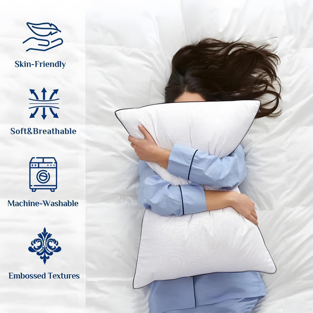 King Size Pillows 2 Pack Cooling Down Alternative J685