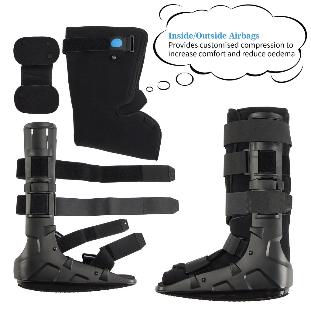 Tall Fracture Walking Boot with Air Bladders G736