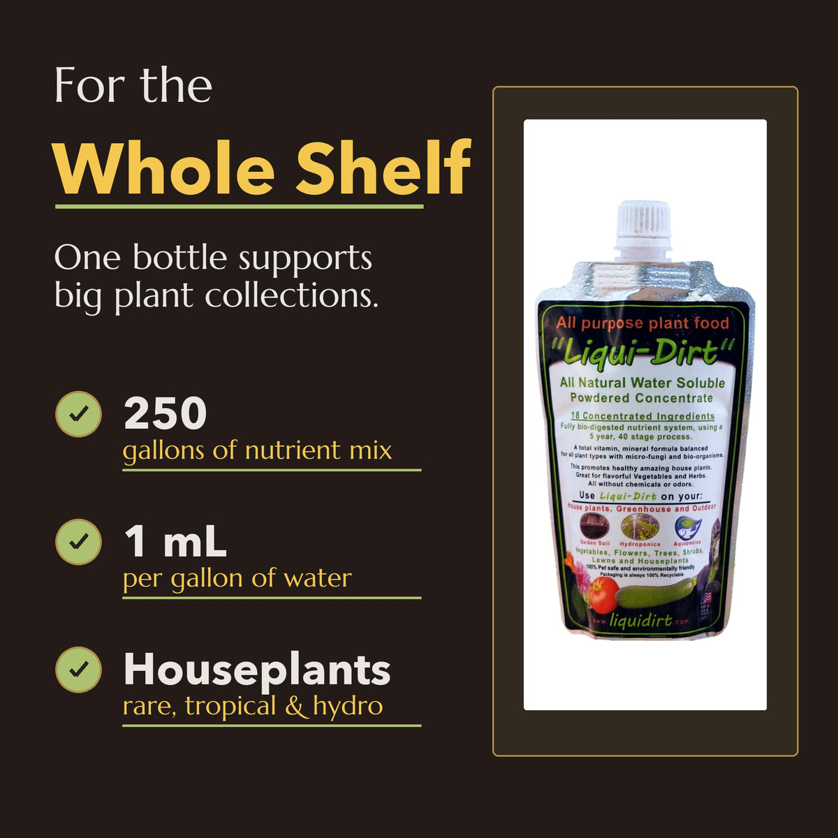 Organic Liquid Indoor Plant Fertilizer A867654