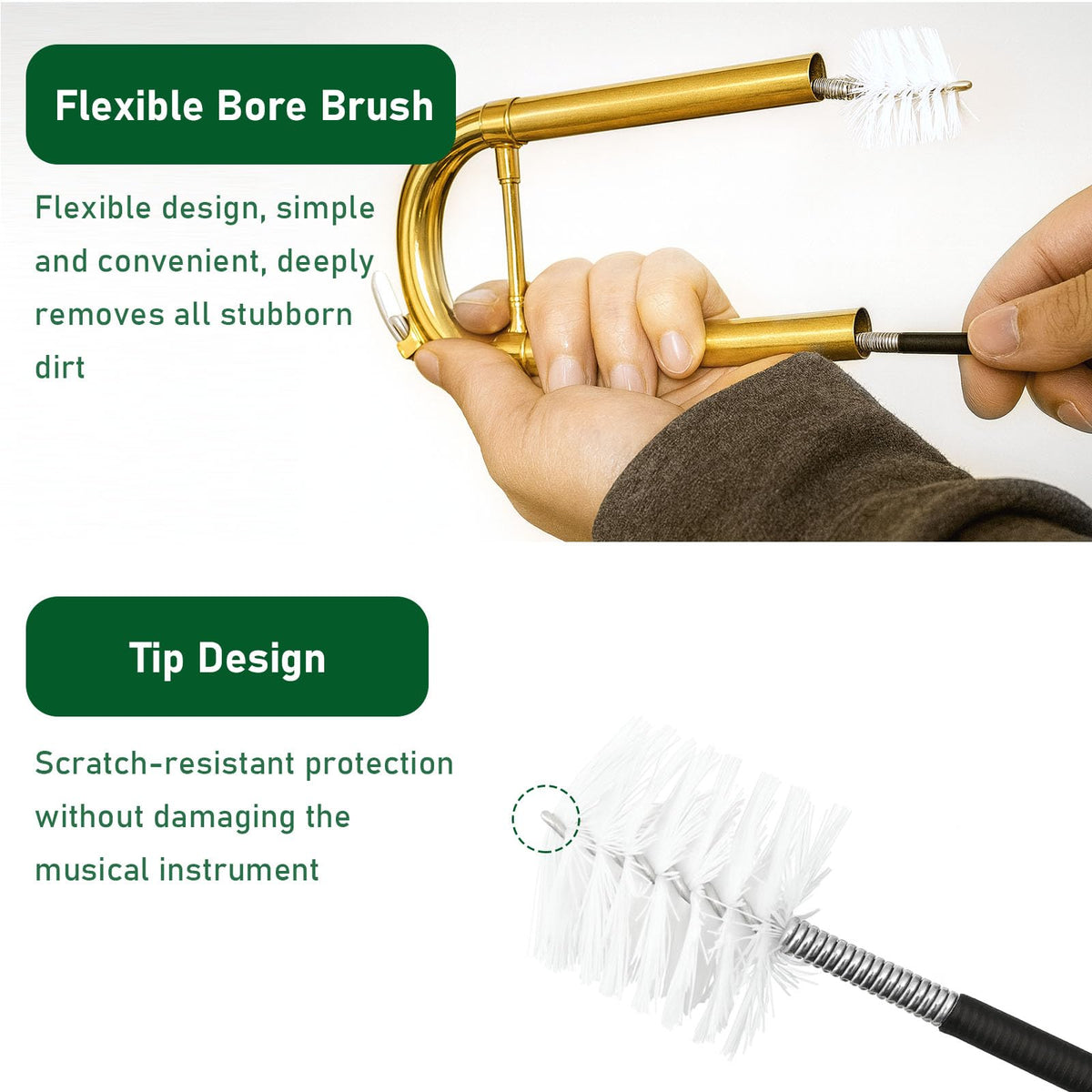 12pcs Trumpet Cleaning Kit T580528