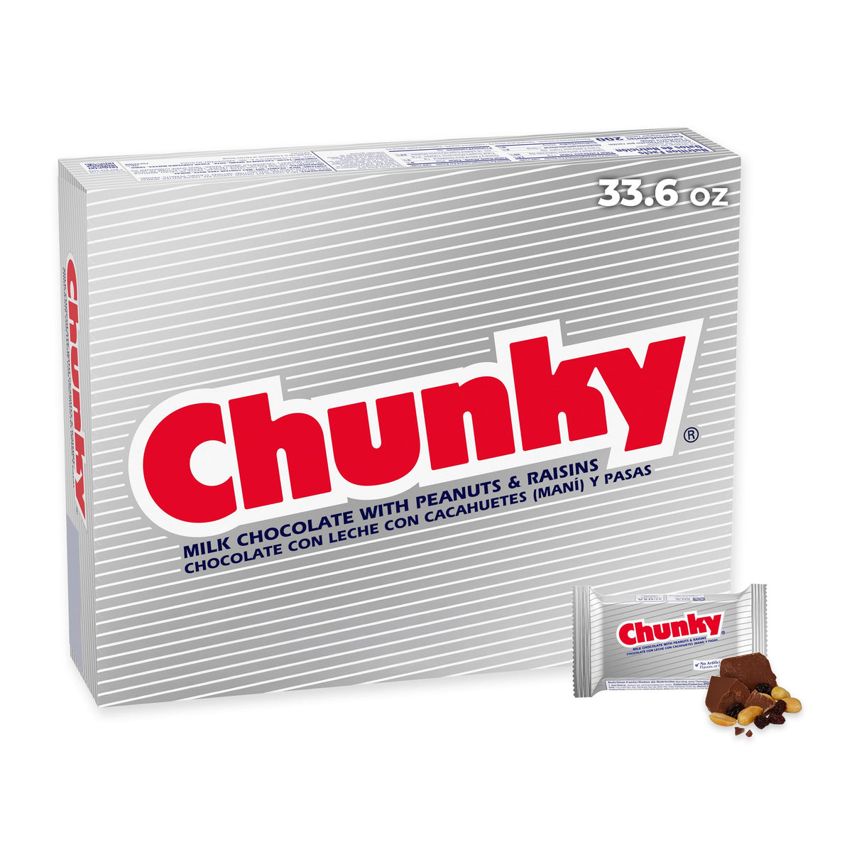 Chunky Milk Chocolate Candy Bars 24 Pack 33.6 Oz K62409