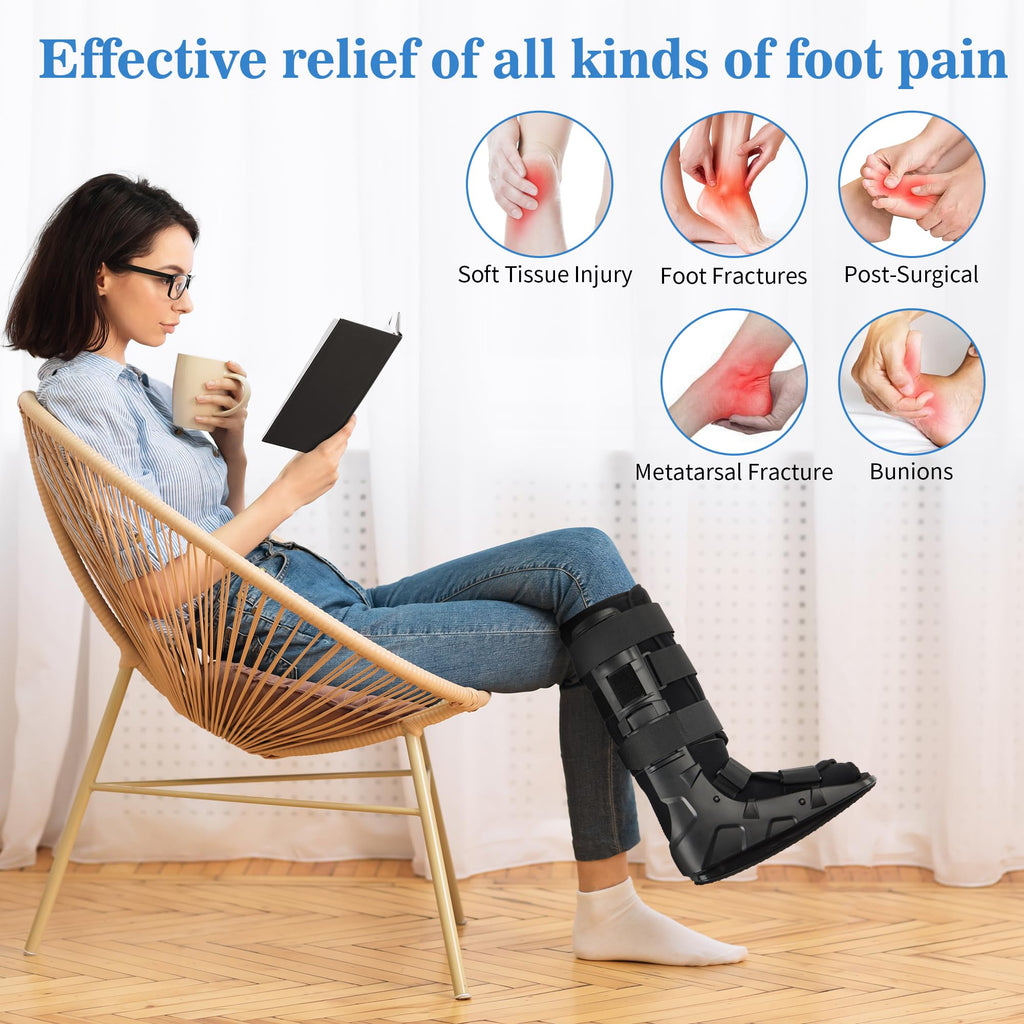 Tall Fracture Walking Boot with Air Bladders G736