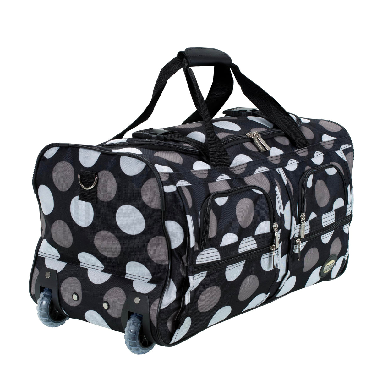 Rolling Duffel Bag, Black, 22" F40662