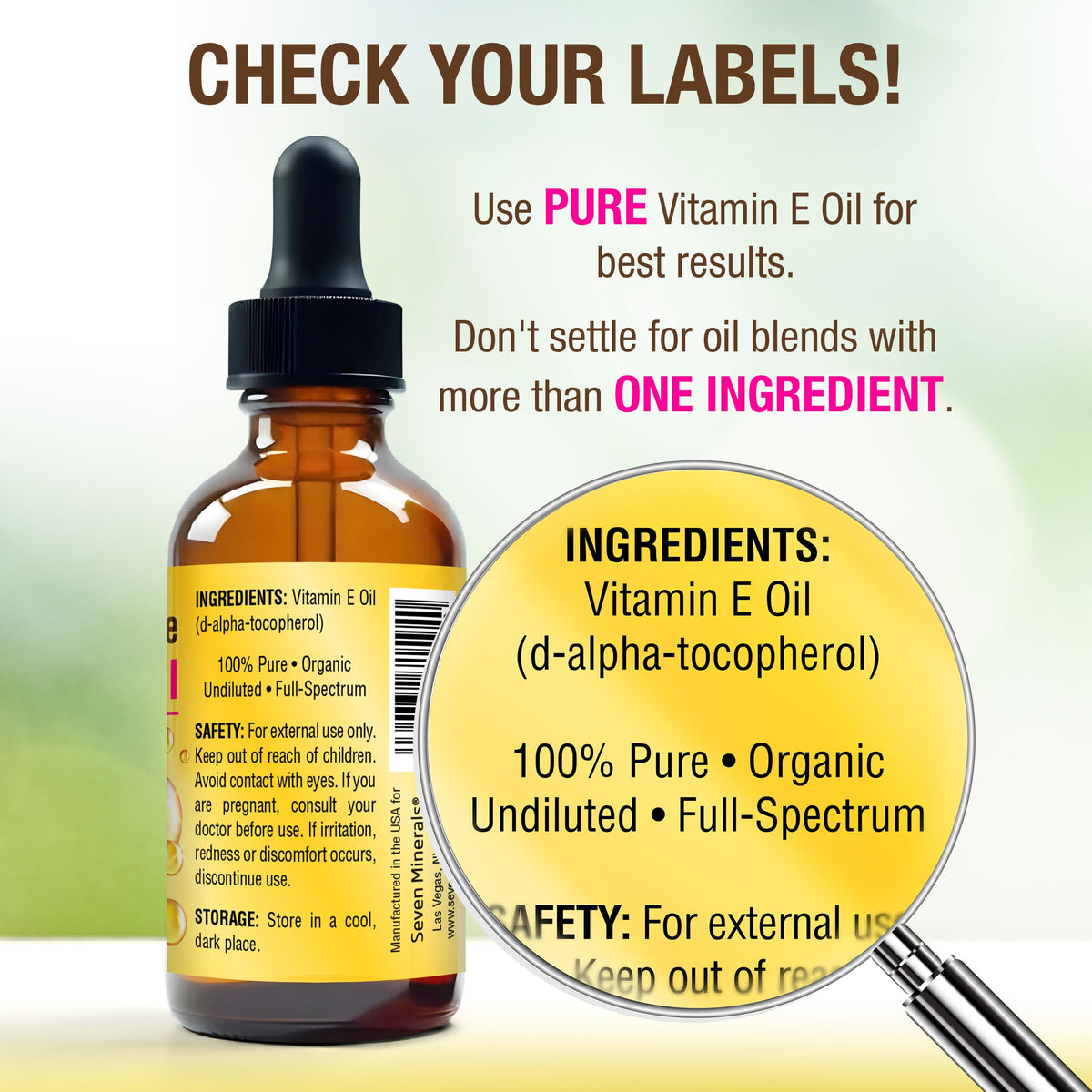 Vitamin E Oil 4 Oz P105824
