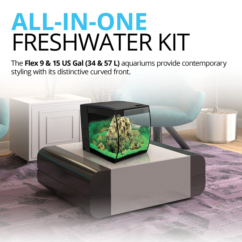 15 Gallon Nano Glass Aquarium Kit Y864534