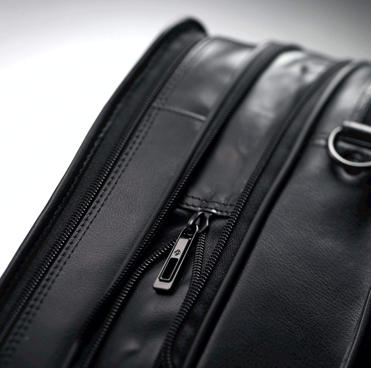 Leather Expandable Briefcase K405