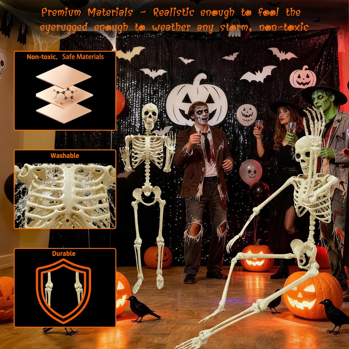 Life Size Skeleton T32245
