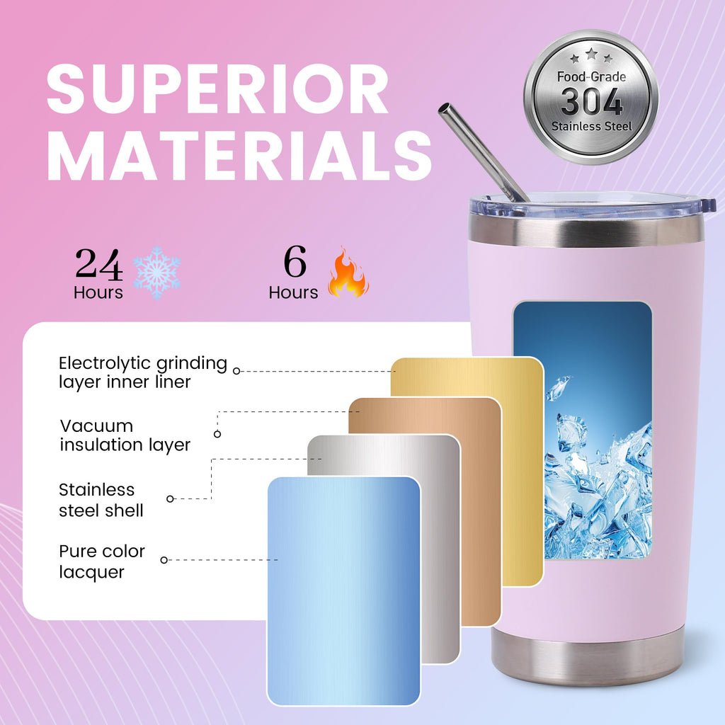 20 oz Insulated Tumblers 12 Pack R7226