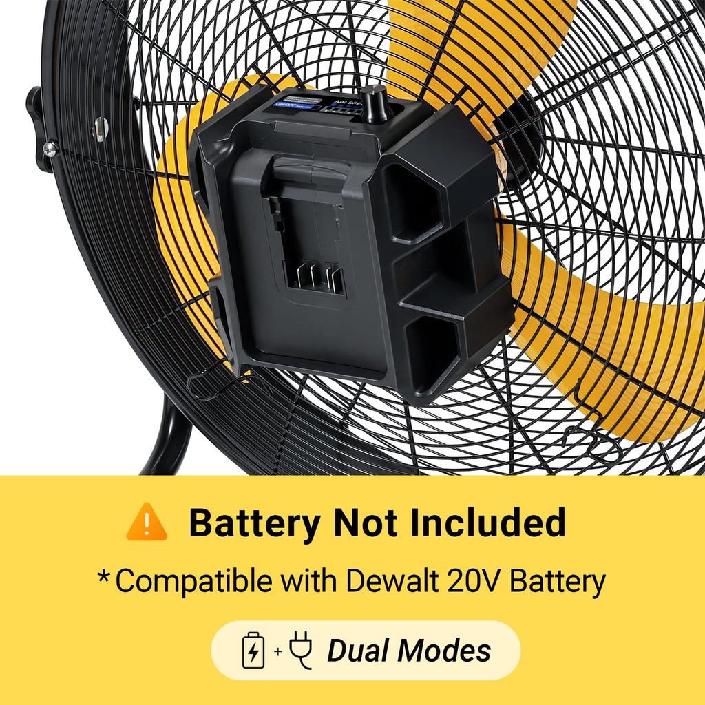 18" Brushless Cordless Floor Fan Z201255