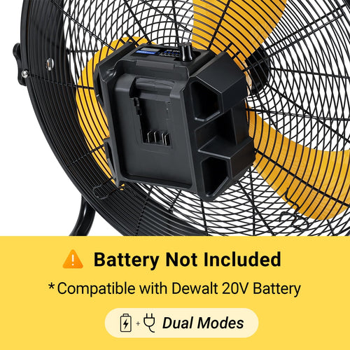 18" Brushless Cordless Floor Fan Z201255
