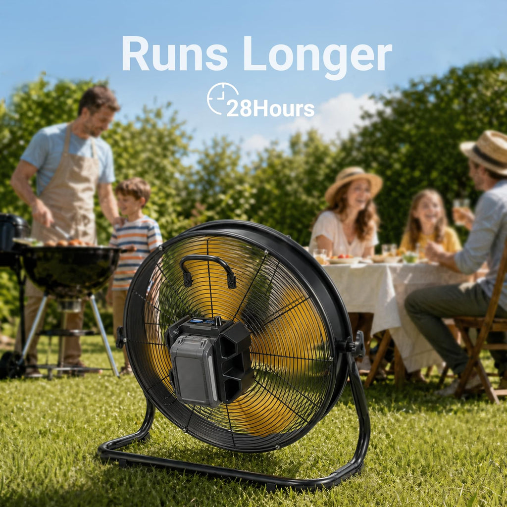 18" Brushless Cordless Floor Fan Z201255