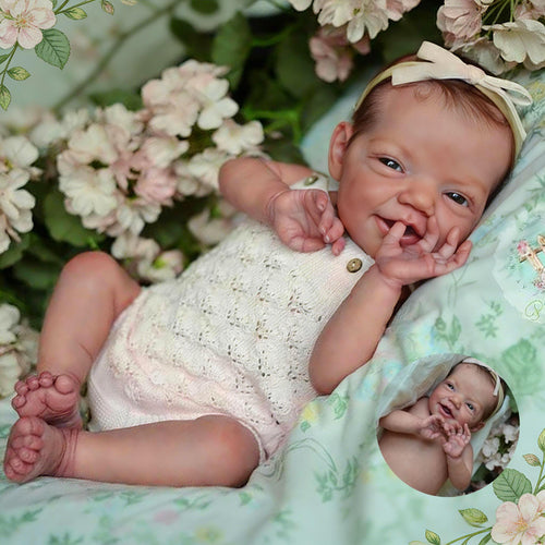20 in Full Silicone Reborn Baby Doll Girl J34973