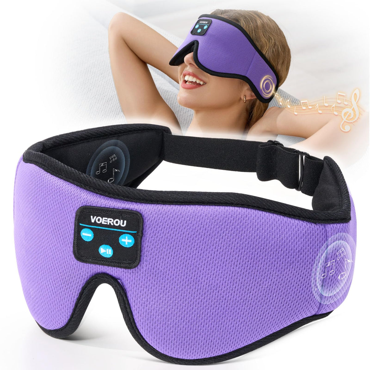 Bluetooth Sleep Mask with Headphones N3092