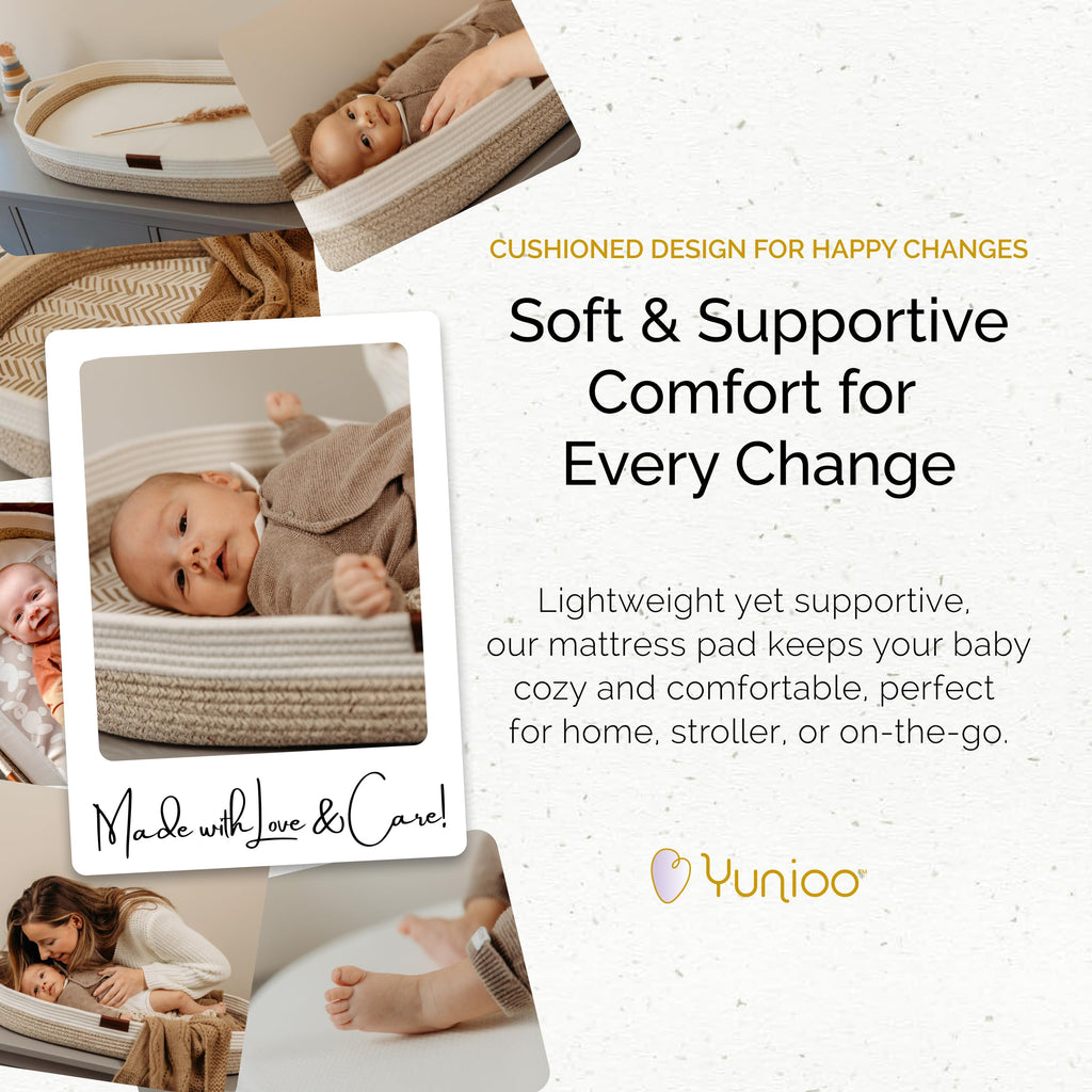 Foldable Baby Changing Pad 29” x 15” Waterproof Ultra Soft C530