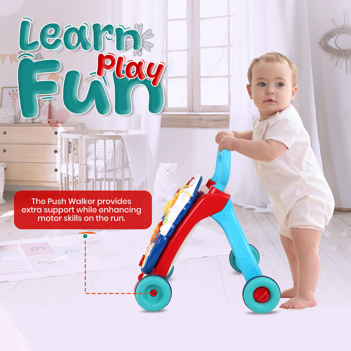 Baby Walker with Batteries D502