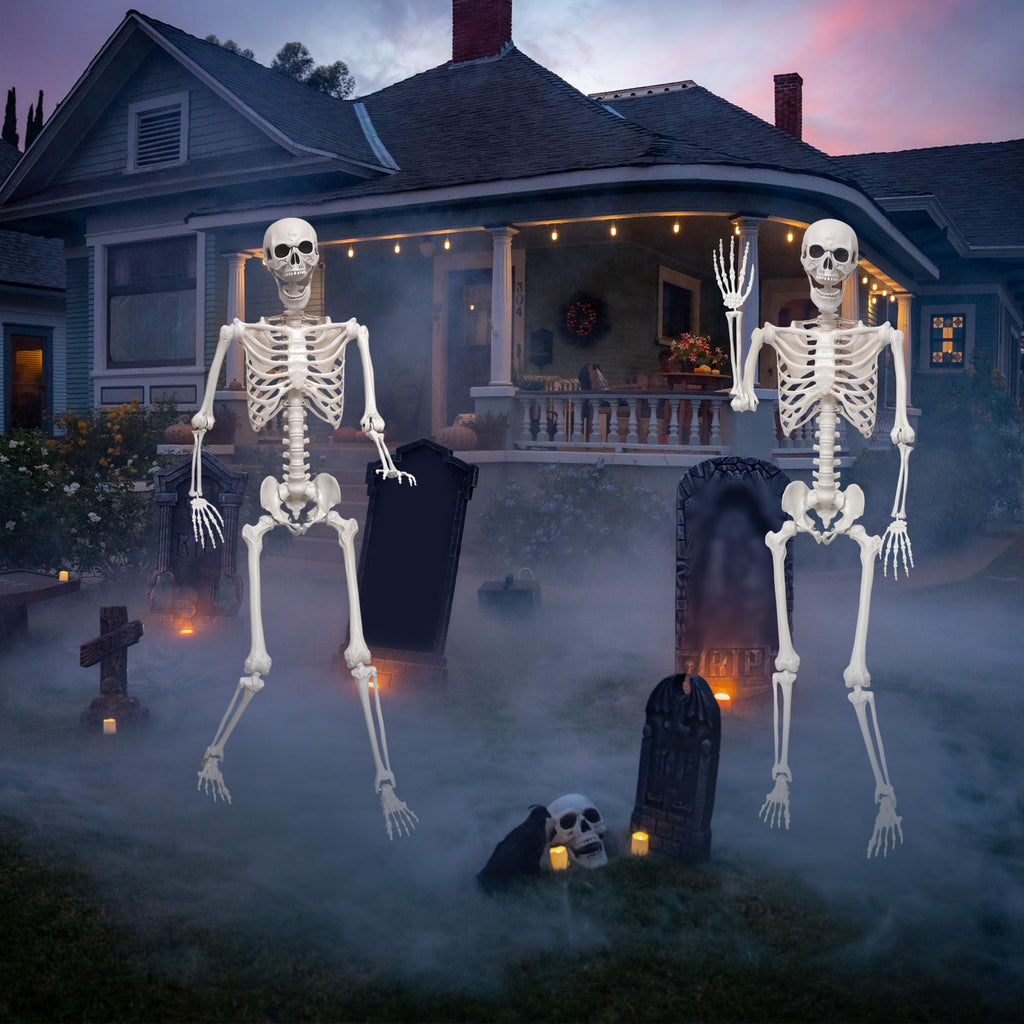 5.4Ft Life Size Skeleton with Movable Joints W956