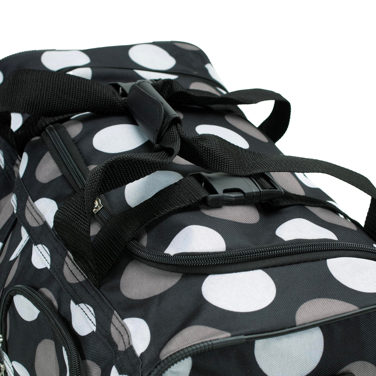 Rolling Duffel Bag, Black, 22" F40662